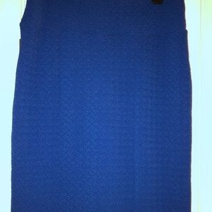 Cobalt Blue Pencil Skirt